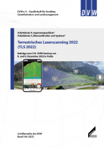 DVW-Schriftenreihe Band 104: Terrestrisches Laserscanning 2022 (TLS 2022)
