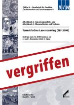 DVW-Schriftenreihe Band 54:Terrestrisches Laserscanning (TLS 2008)
