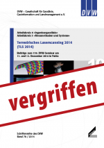 DVW-Schriftenreihe Band 78: Terrestrisches Laserscanning 2014 (TLS 2014)