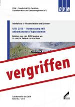 DVW-Schriftenreihe Band 82: UAV 2016 – Vermessung mit unbemannten Flugsystemen