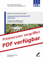DVW-Schriftenreihe Band 86: Unmanned Aerial Vehicles 2017 (UAV 2017)