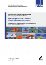 DVW-Schriftenreihe Band 91: Hydrographie 2018 – Trend zu unbemannten Messsystemen