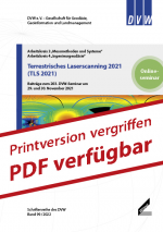 DVW-Schriftenreihe Band 99: Terrestrisches Laserscanning 2021 (TLS 2021) 
